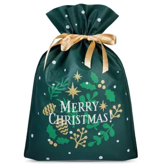 3 szt. Worki nonwoven 30 x 45 cm z nadrukiem - Boże Narodzenie