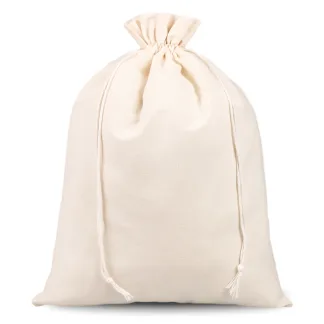 Worek bawełniany 26 x 35 cm naturalny - zestaw 3 sztuk