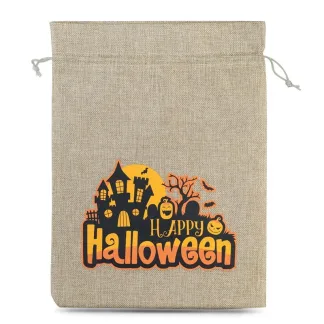 1 szt. Worek Halloween (nr 1) jutowy