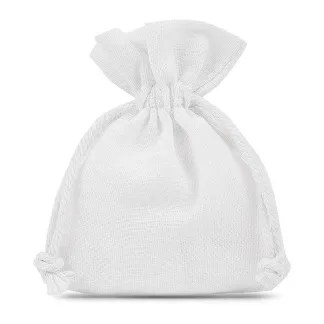 Woreczki bawełniane 10 x 13 cm, 10 szt. - uniwersalne, białe opakowanie